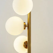 6-BULB GOLDEN FLOOR LAMP